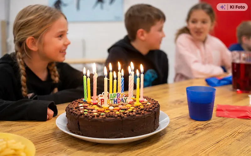 Kindergeburtstag in der Eissporthalle Troisdorf