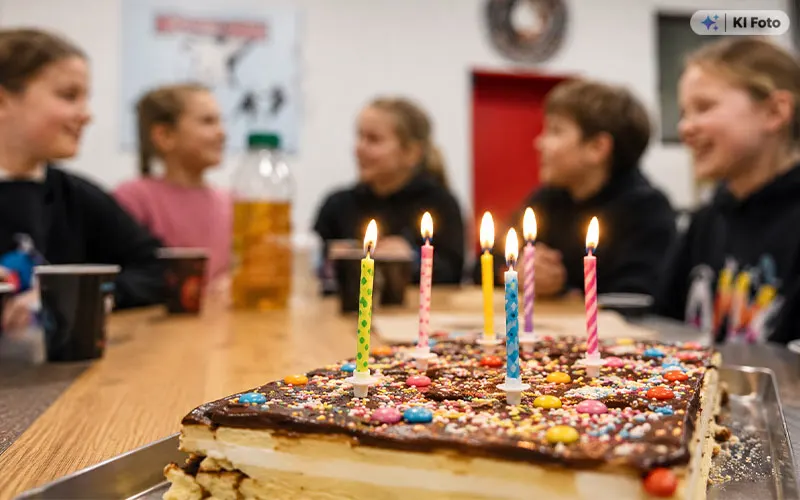 Kindergeburtstag in der Eissporthalle Troisdorf