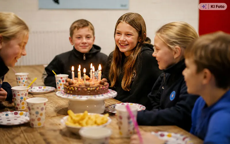 Kindergeburtstag in der Eissporthalle Troisdorf