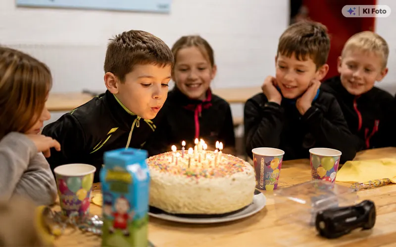Kindergeburtstag in der Eissporthalle Troisdorf